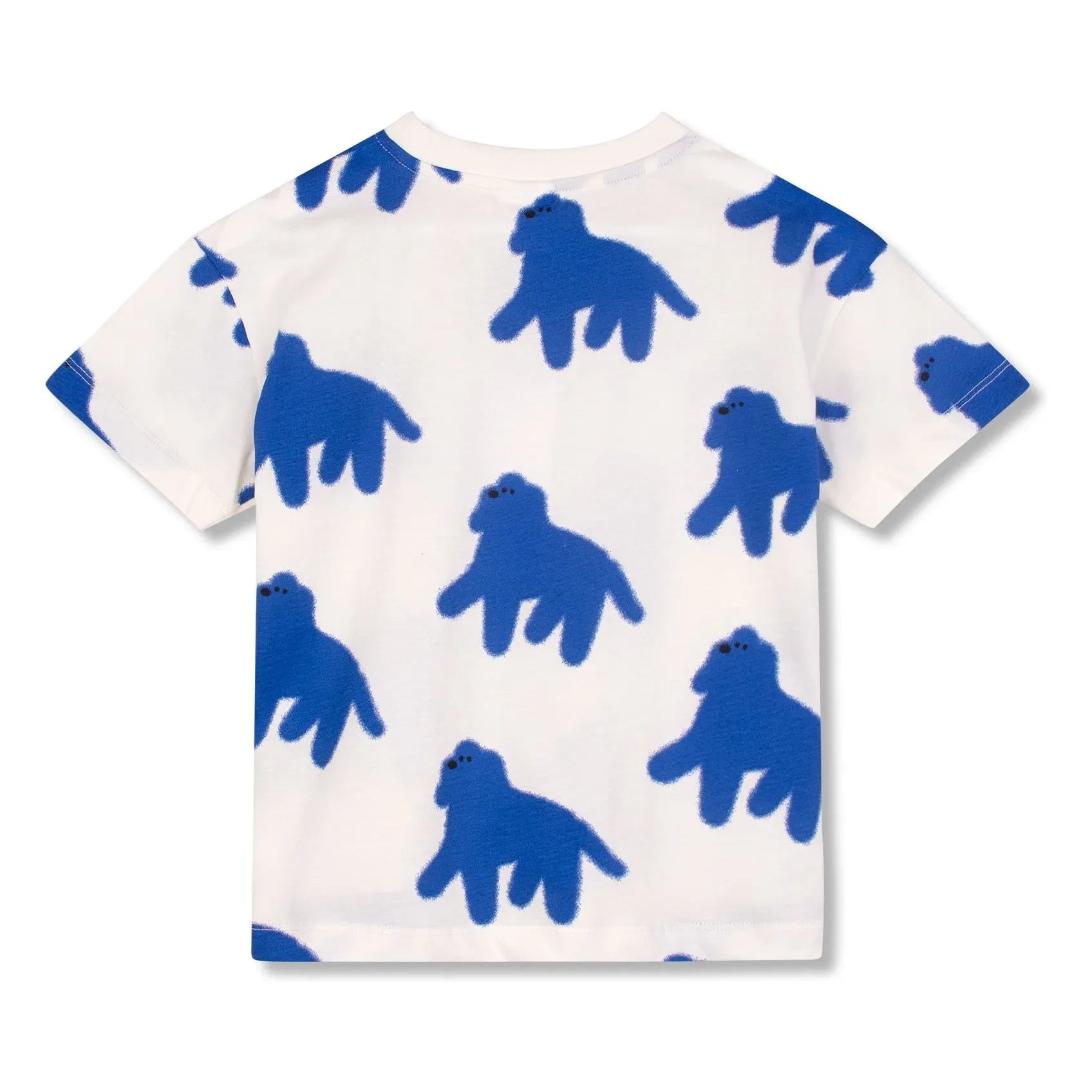 Wynken - T-Shirt mit Hundeprint, Bio-Baumwolle | Ecru