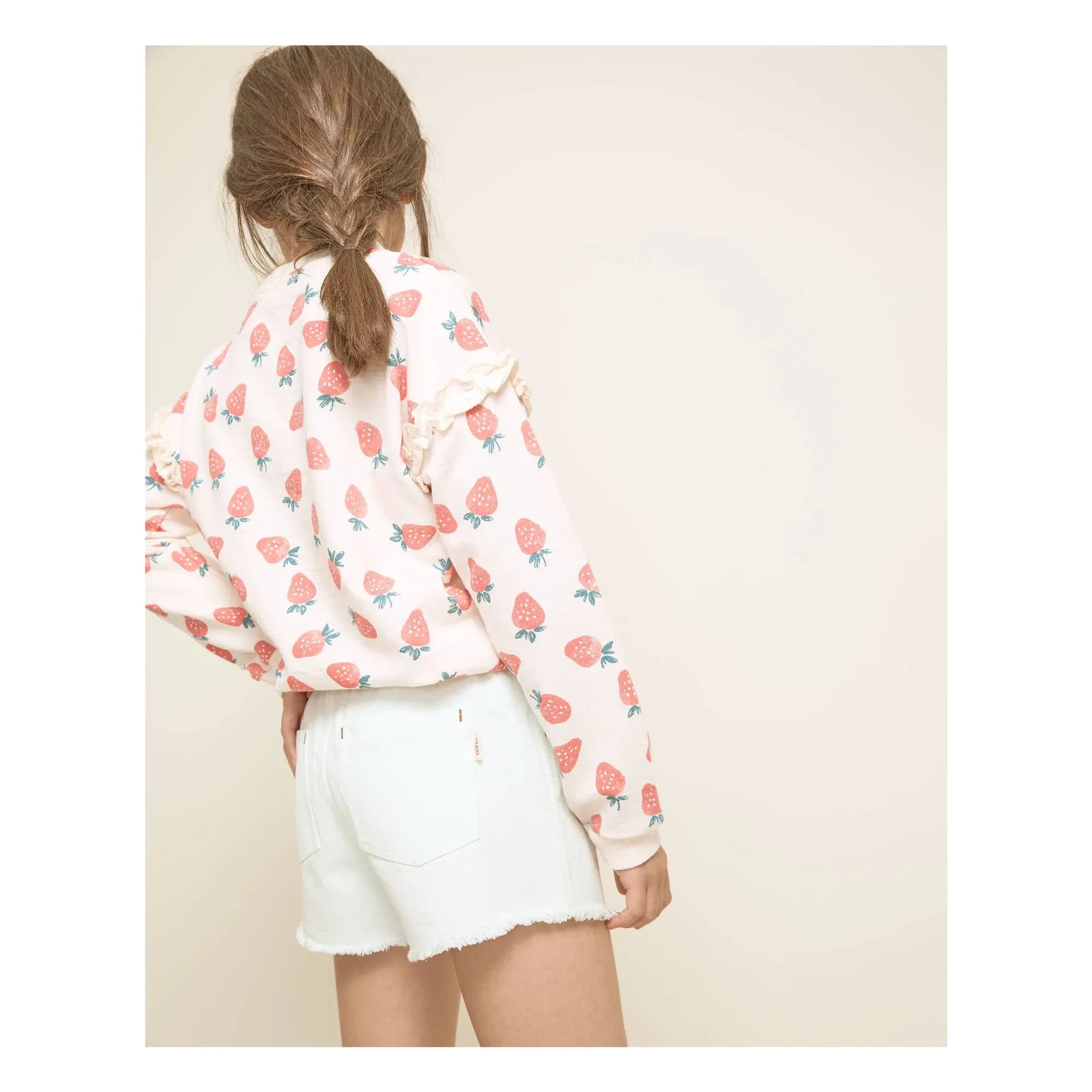 Búho - Quasten Denim Lyocell Shorts | Aqua