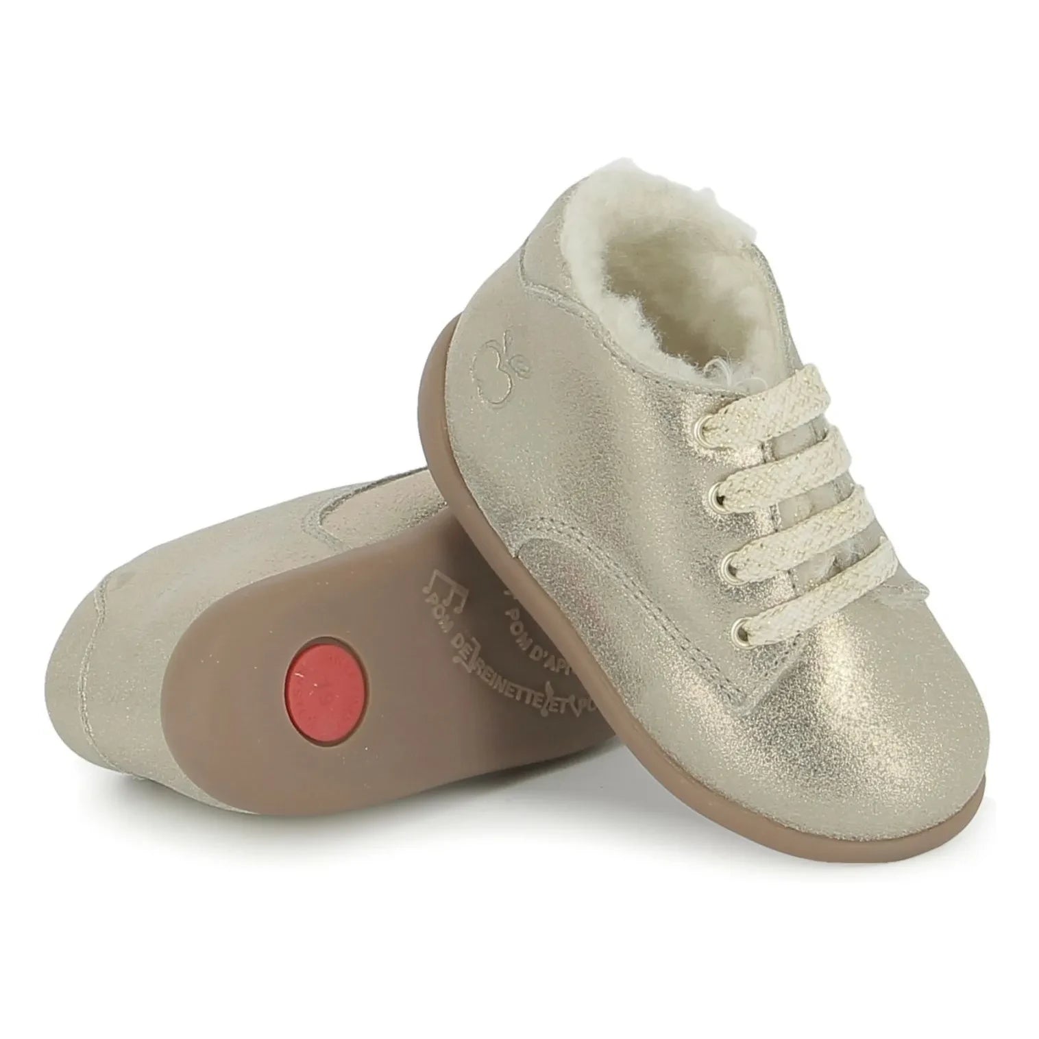 Pom d'Api - Stiefeletten Stand Up Derby Fell | Gold