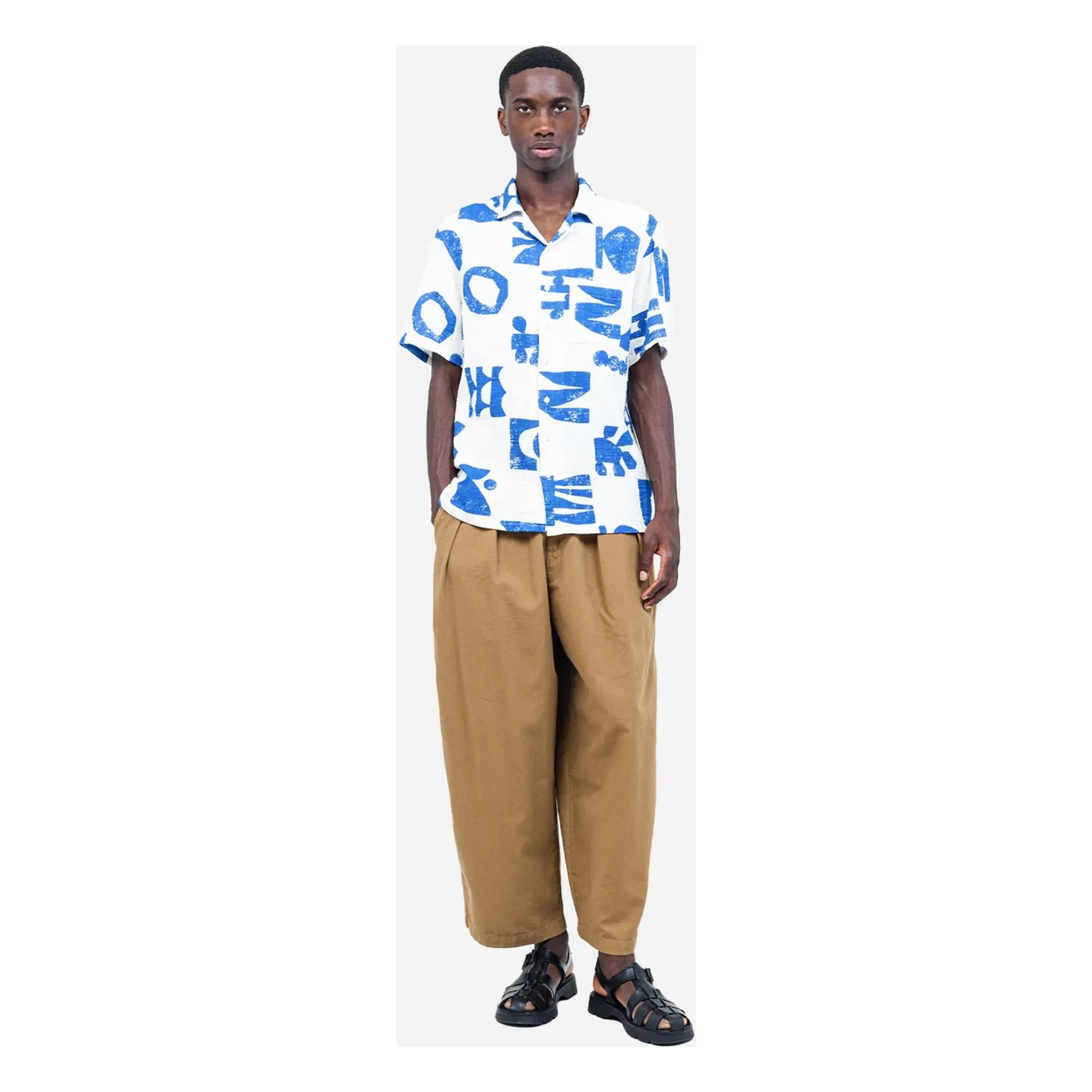Olow - Aloha Shapes Hemd | Weiß