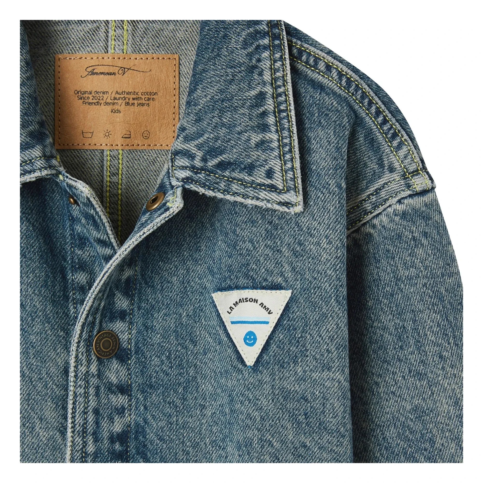 American Vintage - Joybird Jeansjacke | Stone-Washed Denim