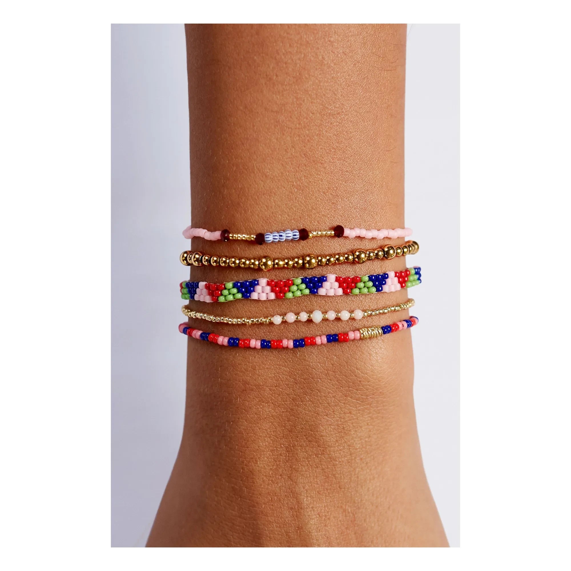 Anni Lu - Armband Peppy | Pink