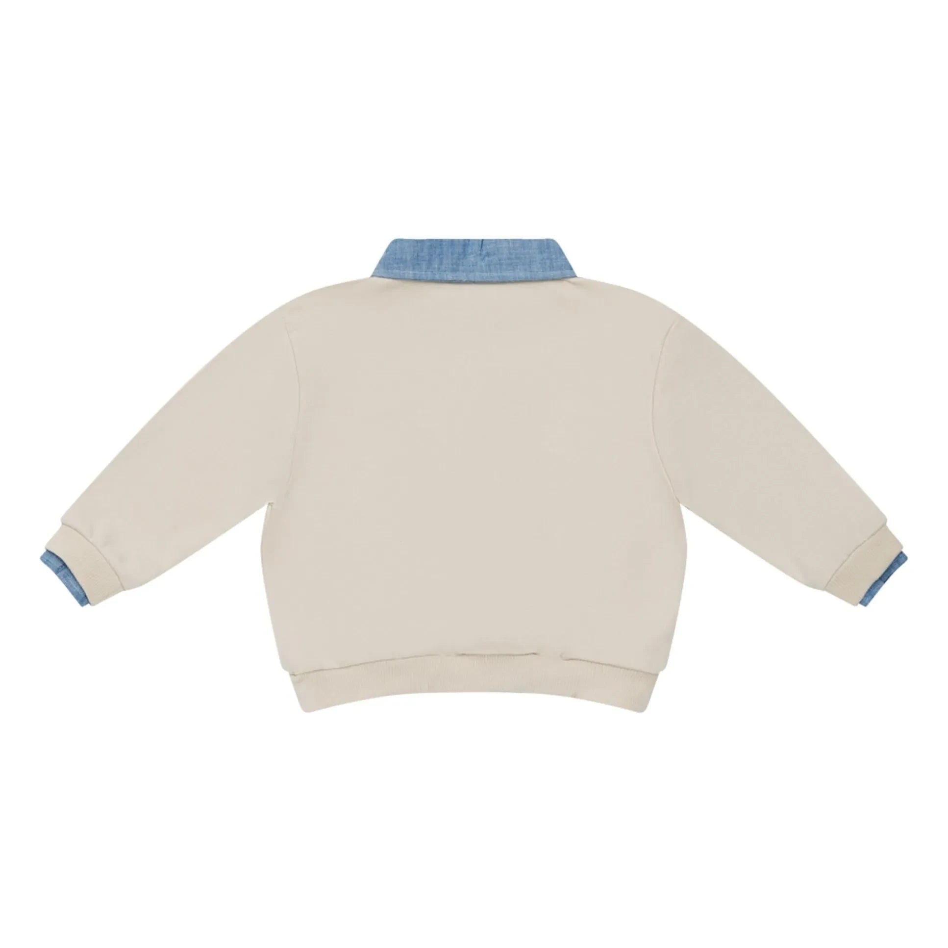 Donsje - Priem Bio-Baumwoll-Sweatshirt | Ecru