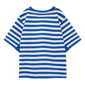 True Artist - T-shirt N°11 Gestreift | Blau