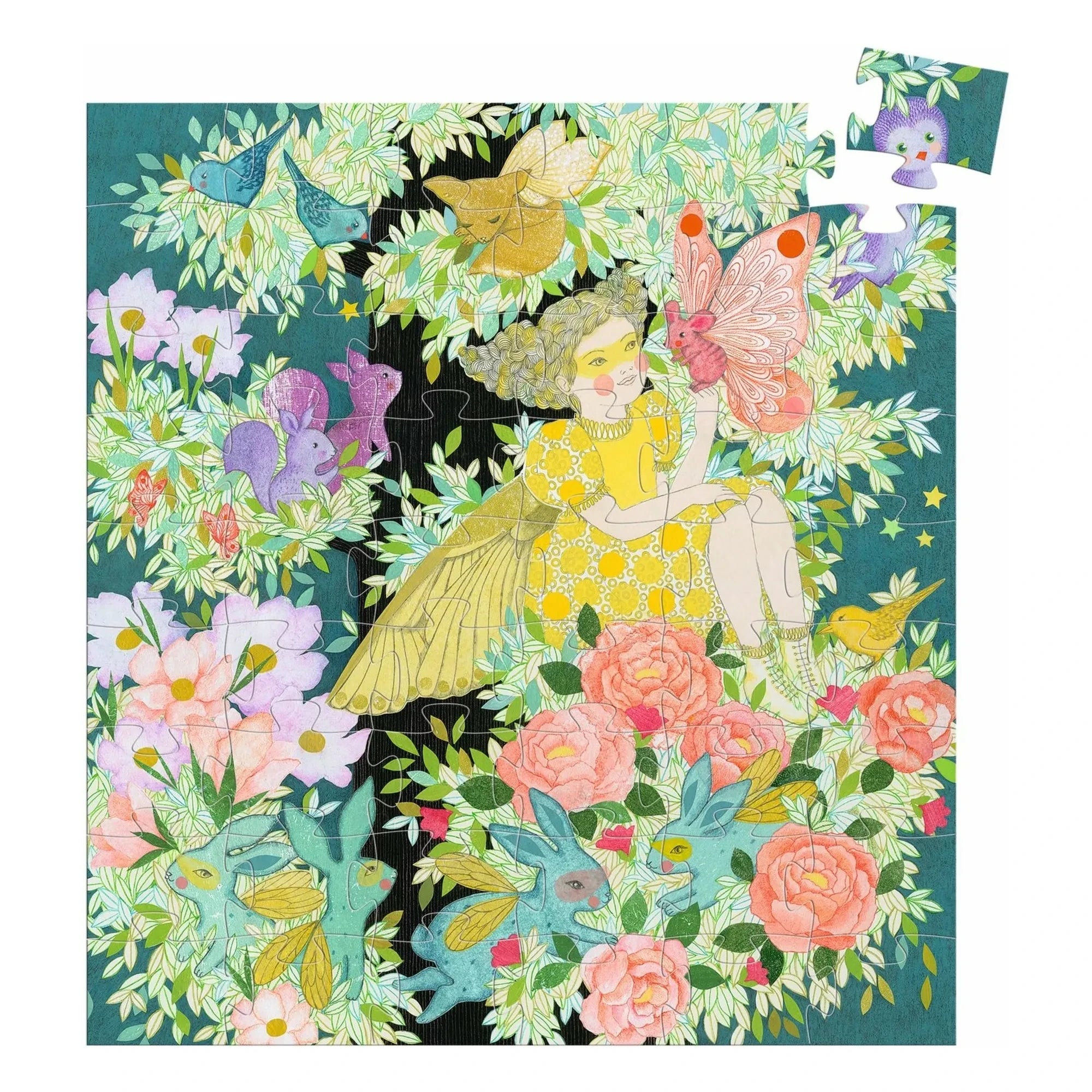 Djeco - Floras Baum Puzzle - 54 Teile