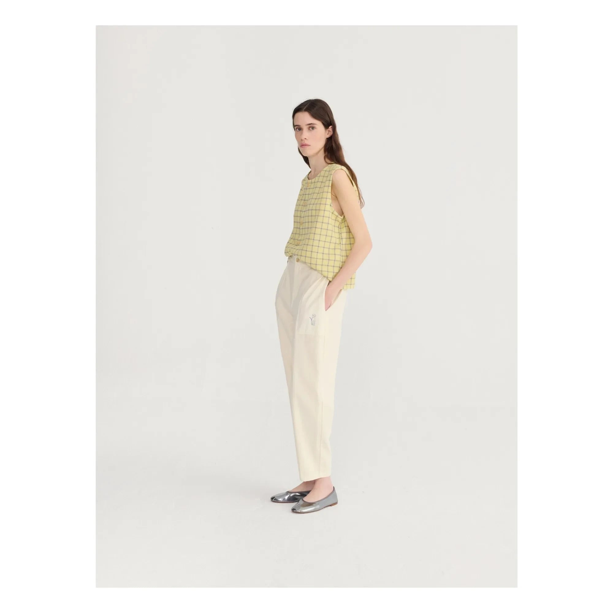 Bobo Choses - Top Spicy Window Bambula Baumwolle | Gelb