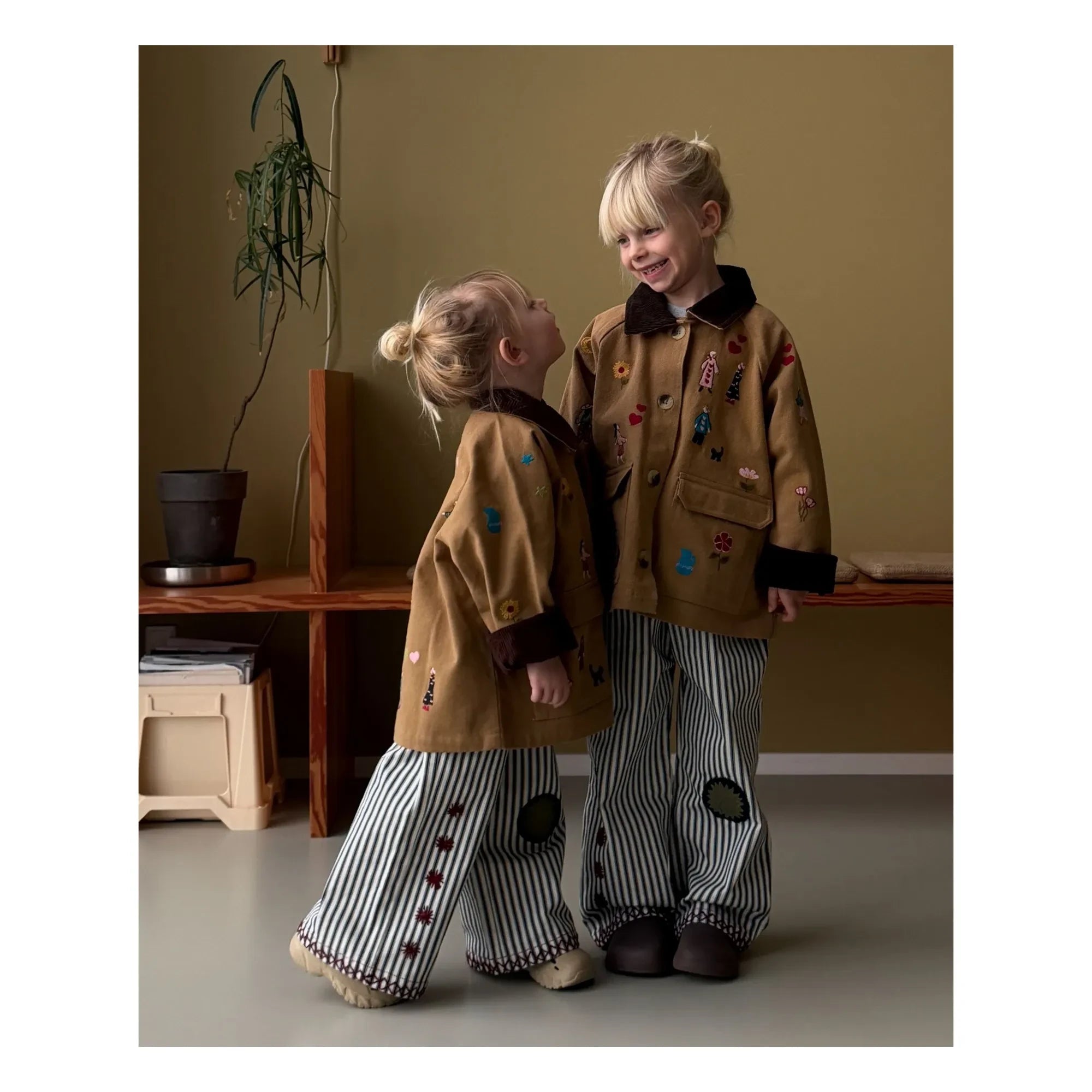 SISSEL EDELBO - Cara Bio-Baumwolljacke - Kinderkollektion | Camel