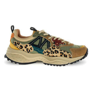 Flower Mountain – Solin Sneaker aus Wildleder und Nylon | Braun