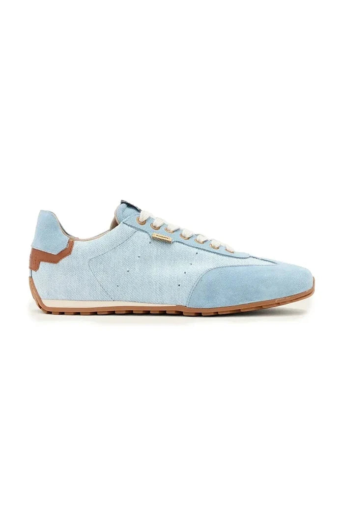 AllSaints Liam Low Top kadın süet spor ayakkabı