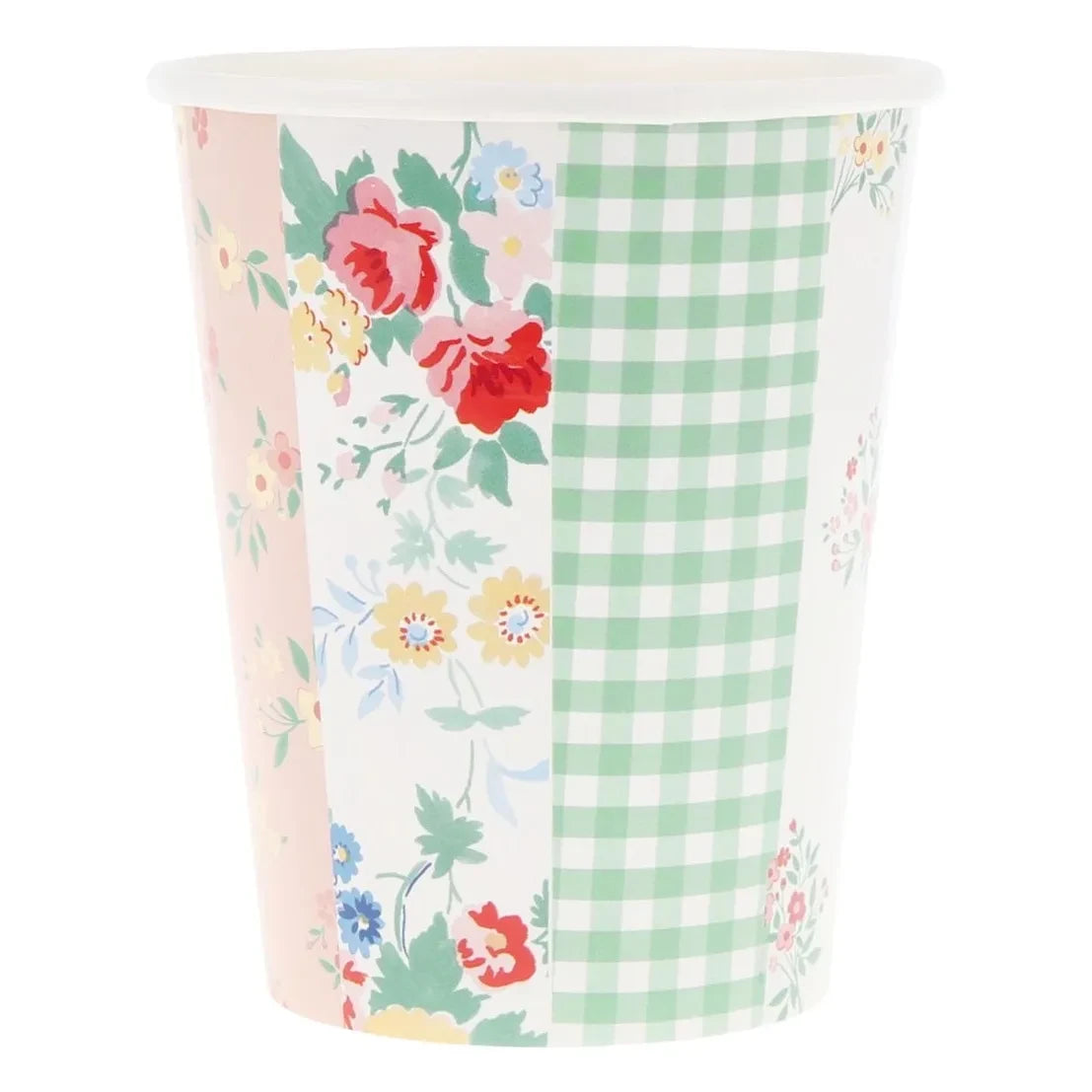 Meri Meri - Patchwork Becher - 8er Set