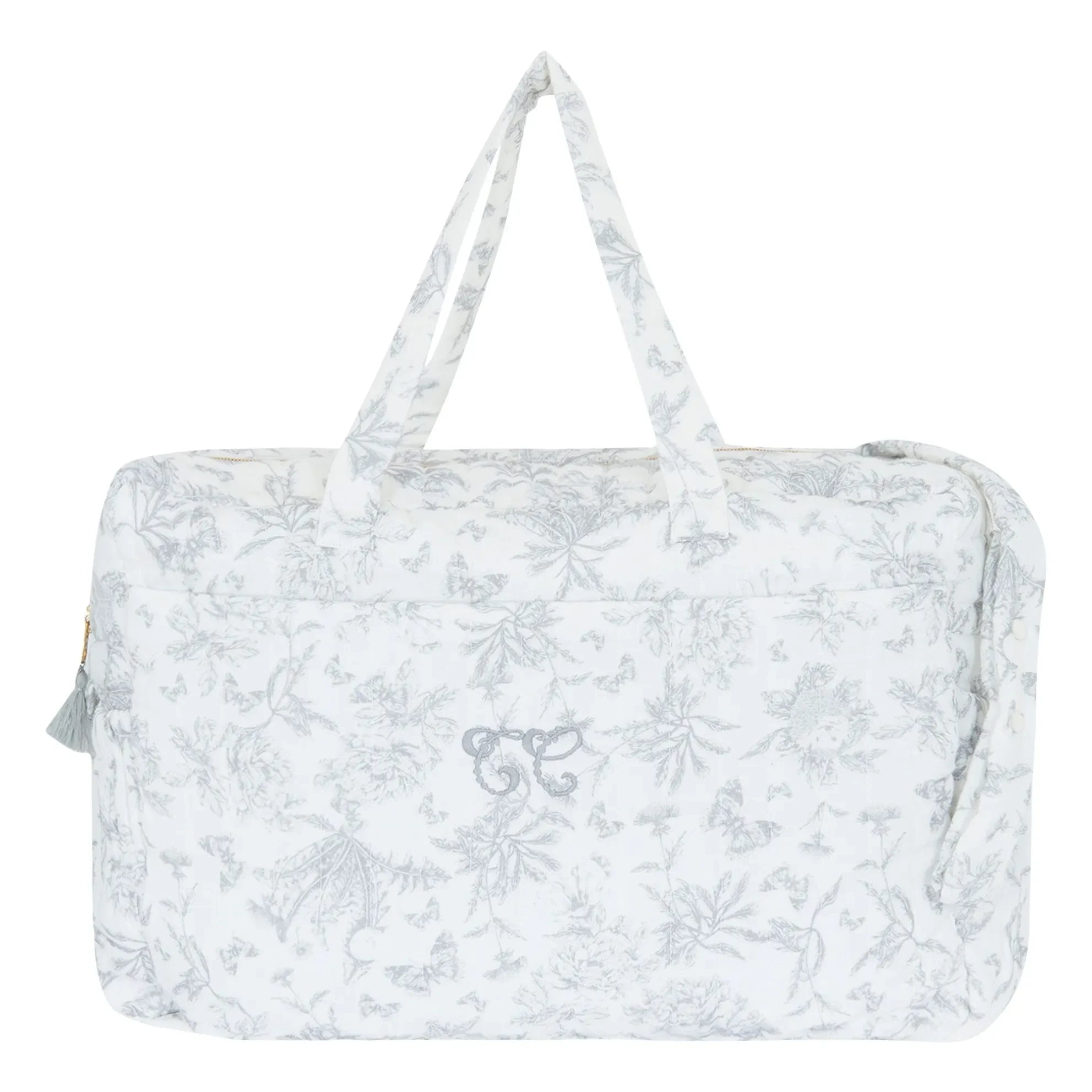 Tartine et Chocolat - Toile de Jouy Wickeltasche | Grau