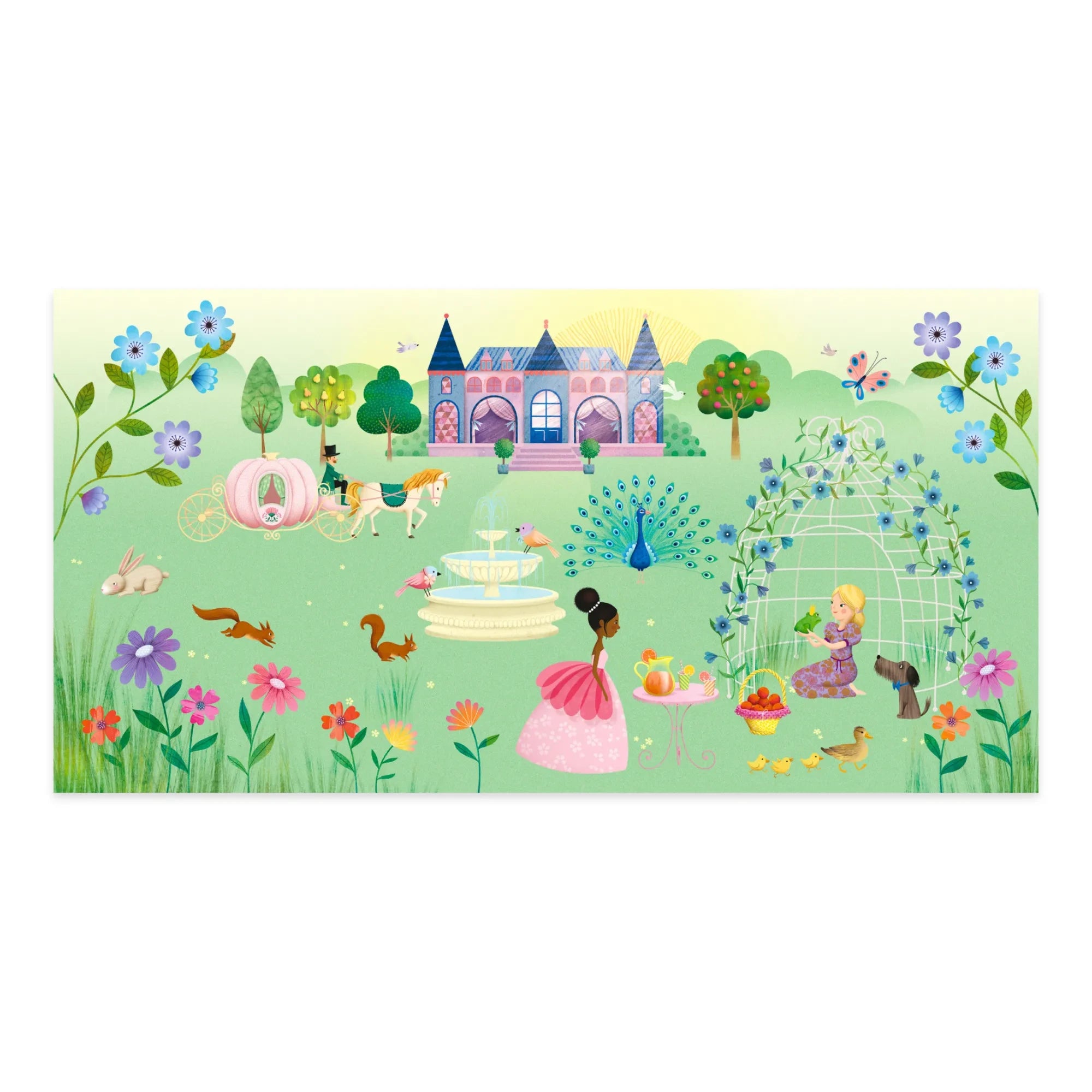 Djeco - Leben im Schloss Sticker