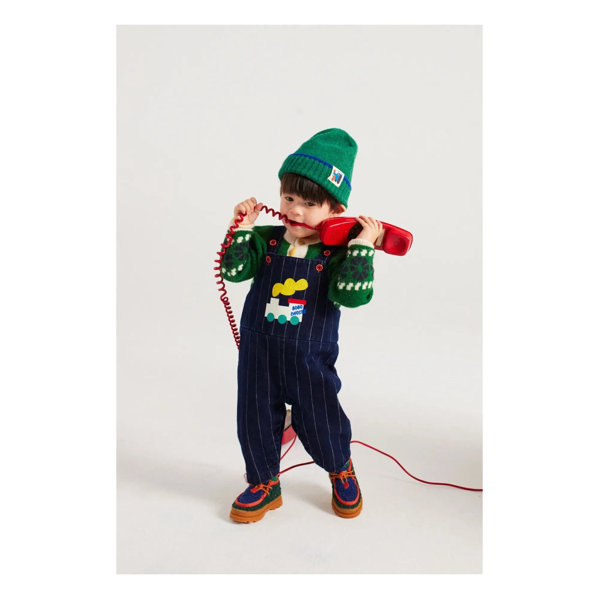 Bobo Choses - Wallabee Sherpa Tarzı Derby Ayakkabılar - Bobo Choses x Camper | Yeşil
