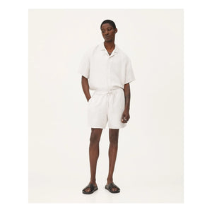Noyoco - Leinen-Shorts Malibu | Hellgrau