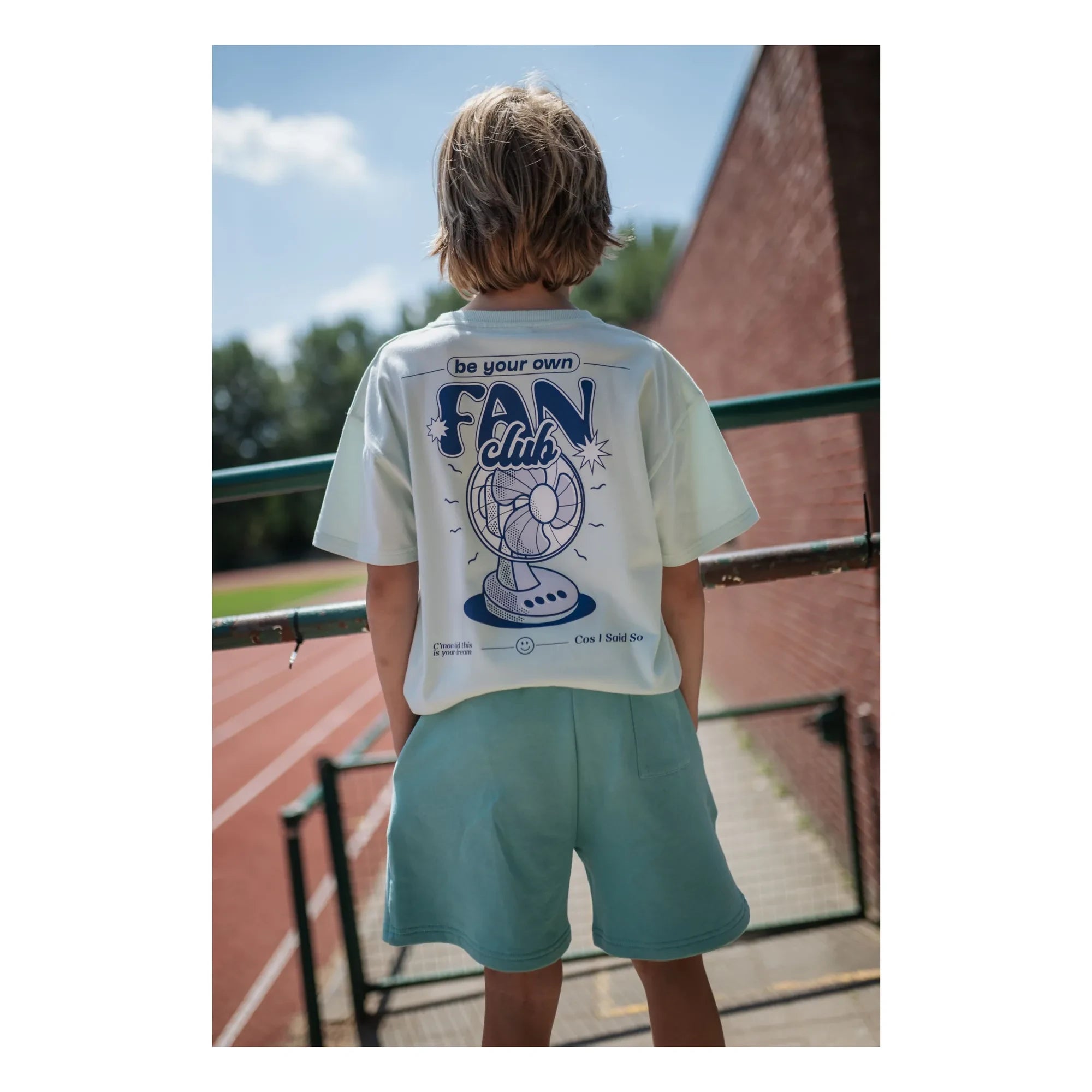 Cos I Said So – Fanclub T-Shirt Bio-Baumwolle | Hellblau