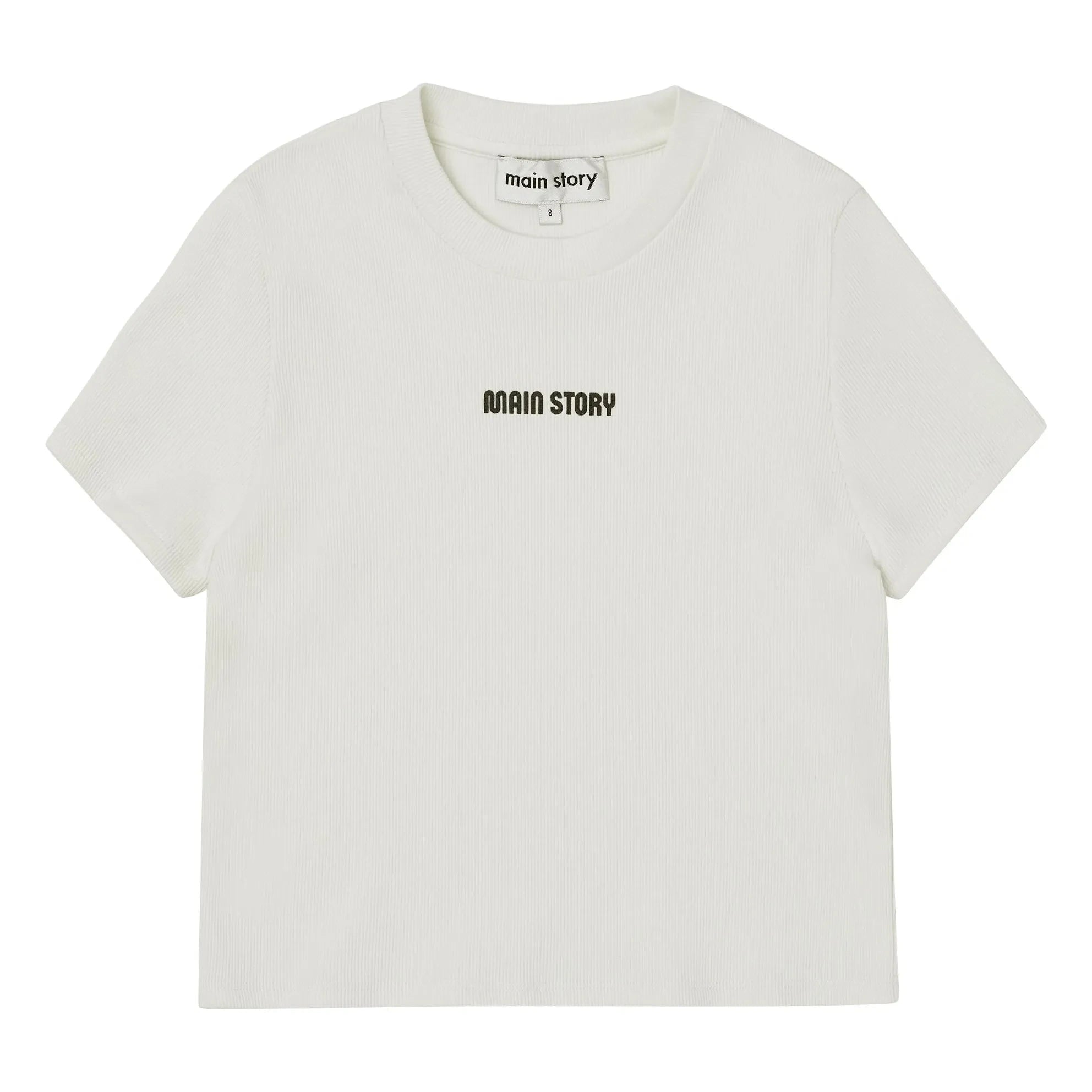 Main Story - Regular Bio-Baumwoll-T-Shirt | Weiß