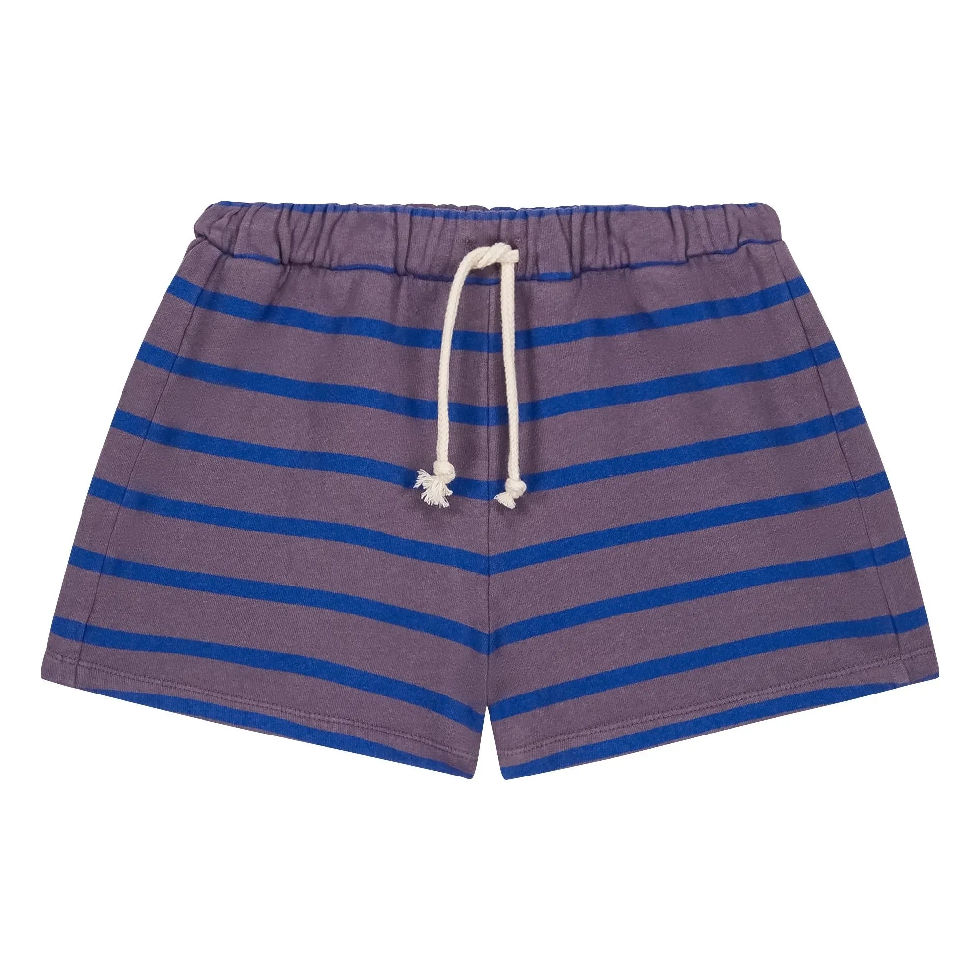 We Are Kids - Marlow Gestreifte Bio-Baumwoll-Shorts | Lila