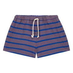 We Are Kids - Marlow Gestreifte Bio-Baumwoll-Shorts | Lila