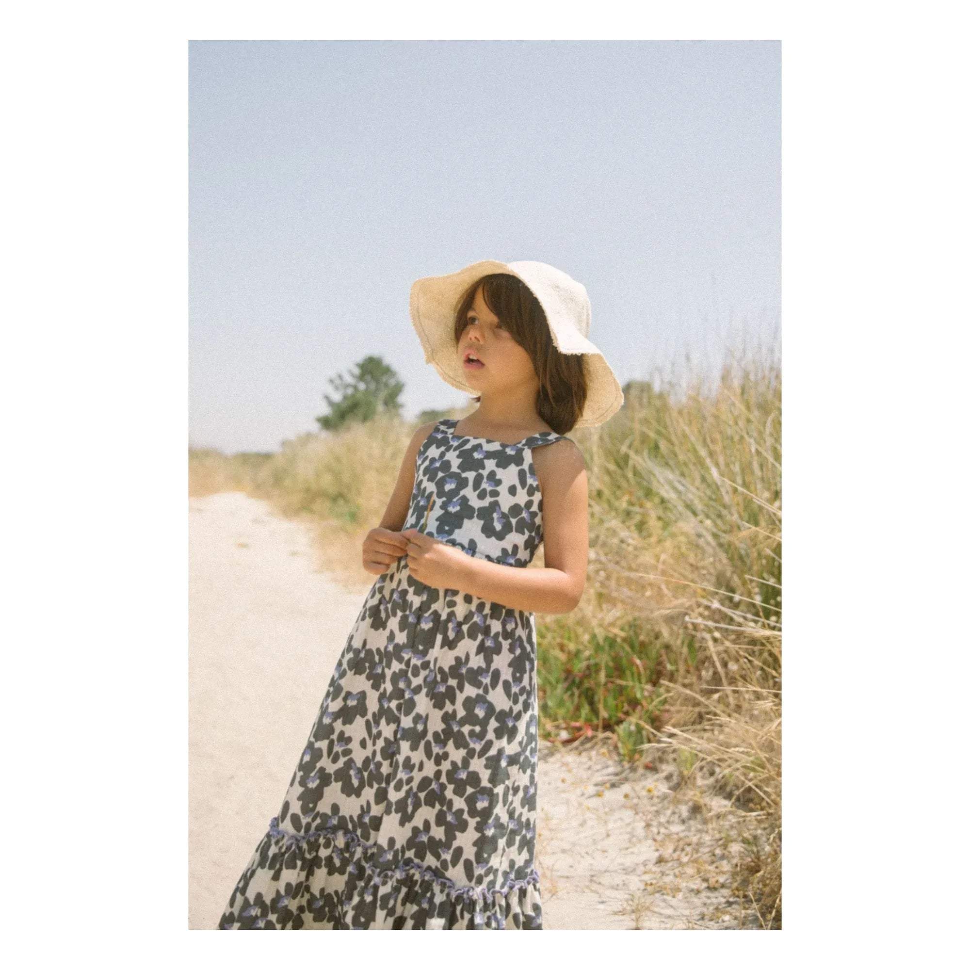 My First Cantê - Belle Fleuri Kleid | Schwarz
