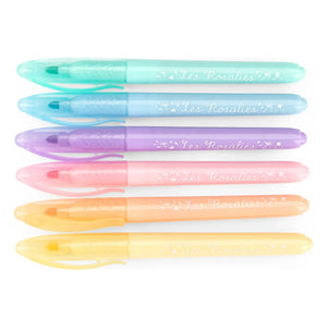 Moulin Roty - Les Rosalies Filzstifte Pastell - 6er-Pack