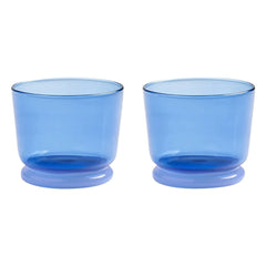 &Klevering - Dew Gläser - 2er Set | Blau