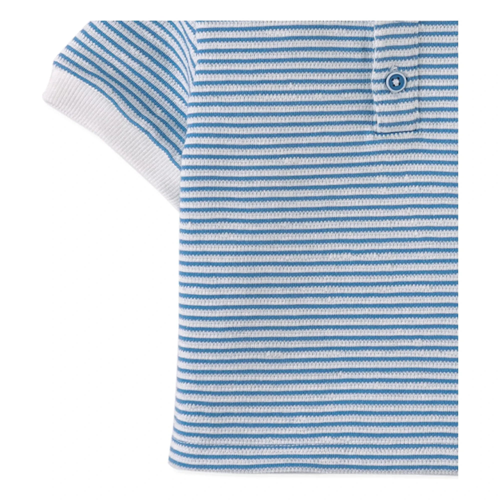 Gingersnaps - Kirk gestreiftes Poloshirt | Blau