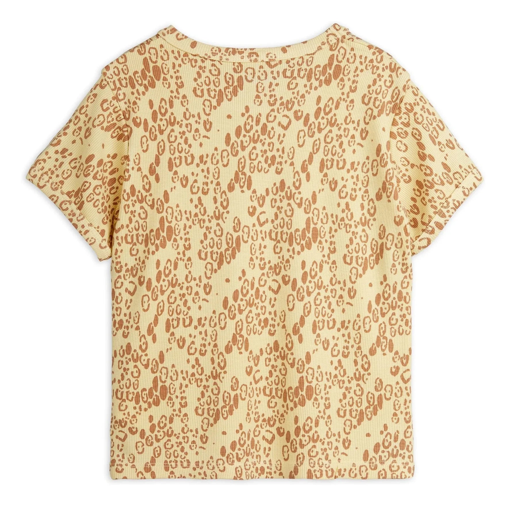 Mini Rodini – Leoparden-T-Shirt | Beige