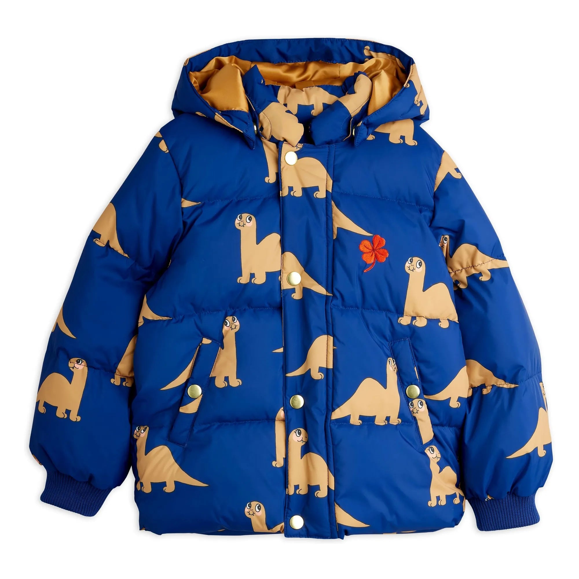 Mini Rodini - Dinos Pufferjacke | Blau