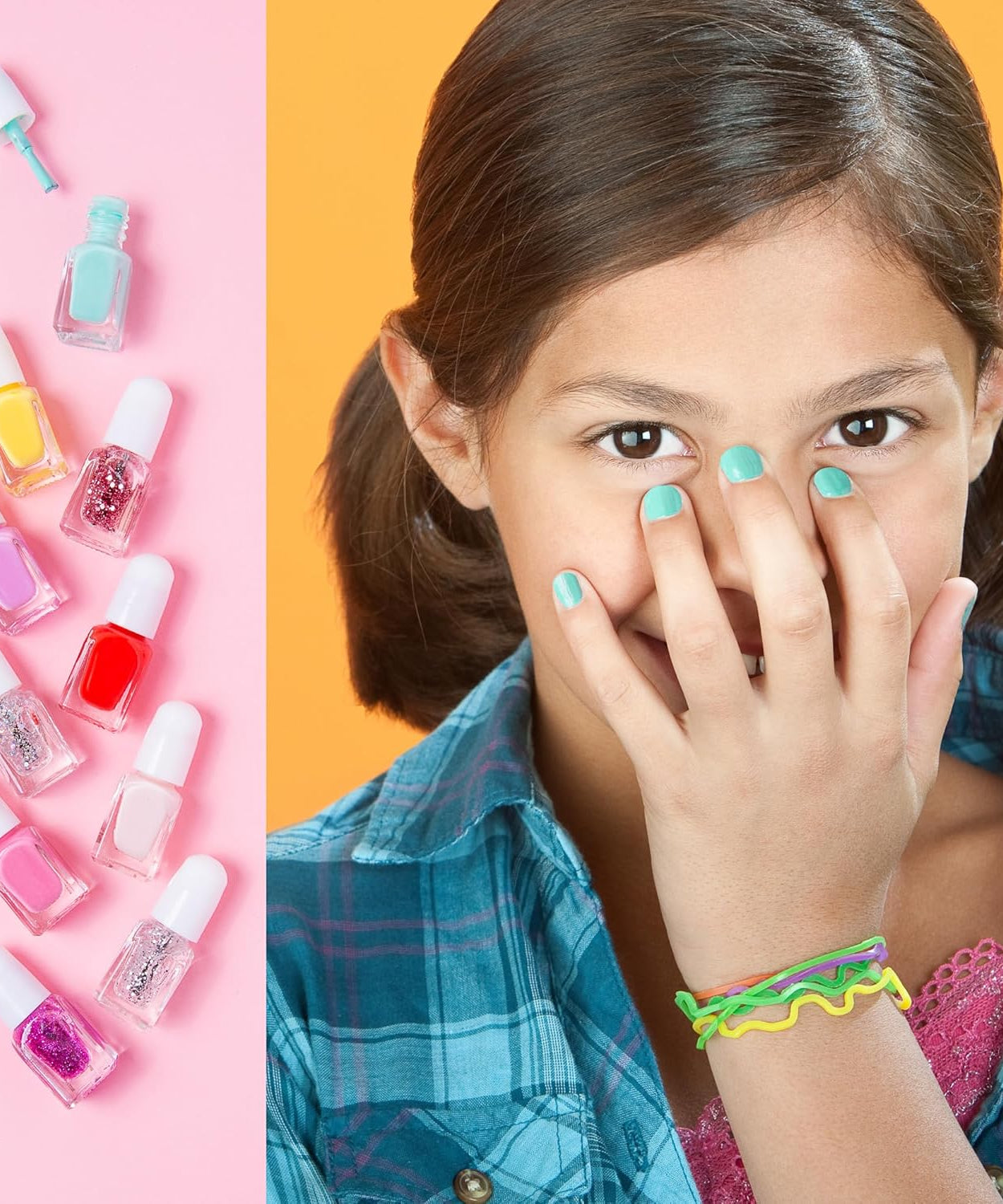 Dinossi - 9-teiliges Kinder Nagellack- und Pflegeset