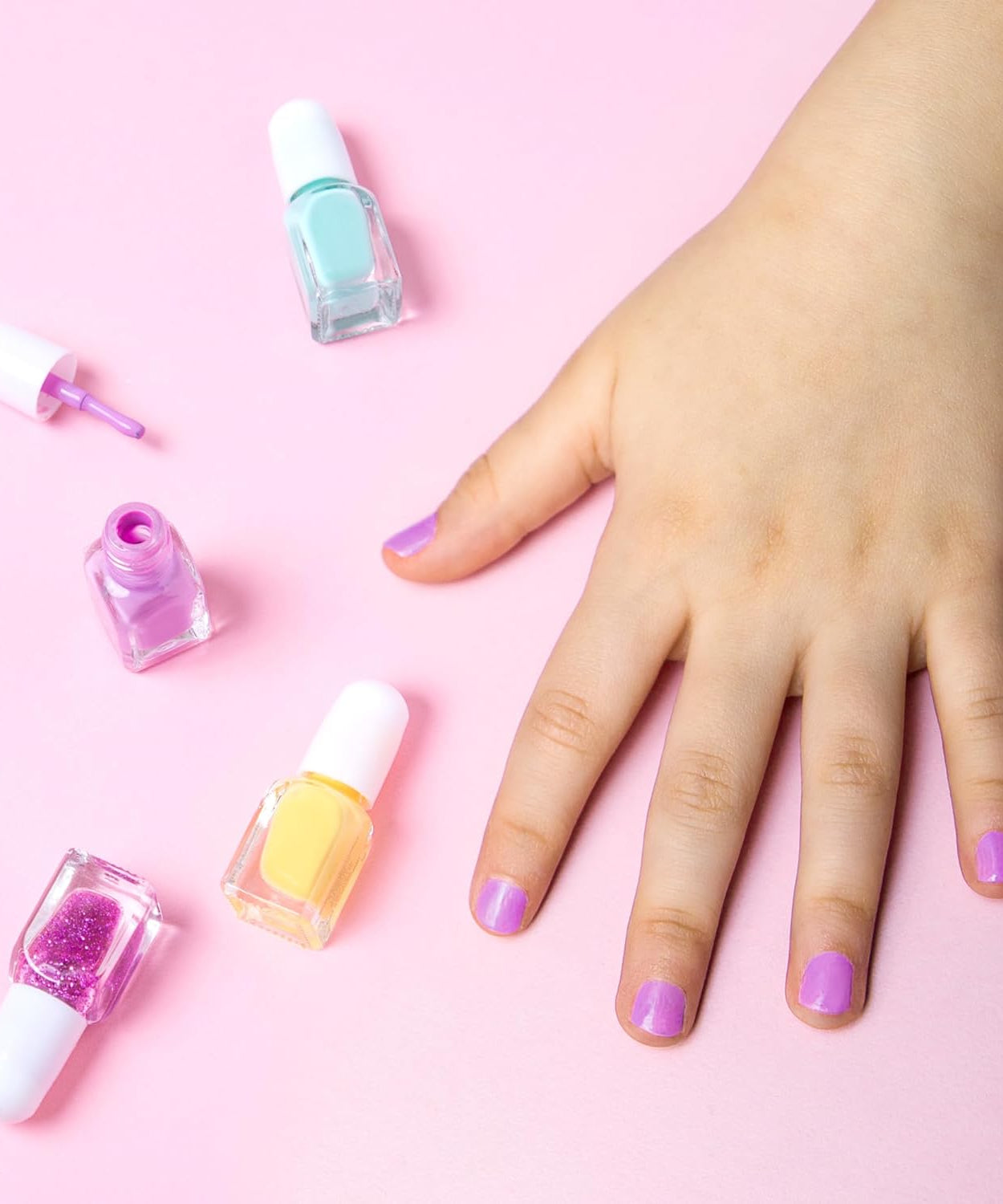 Dinossi - 9-teiliges Kinder Nagellack- und Pflegeset