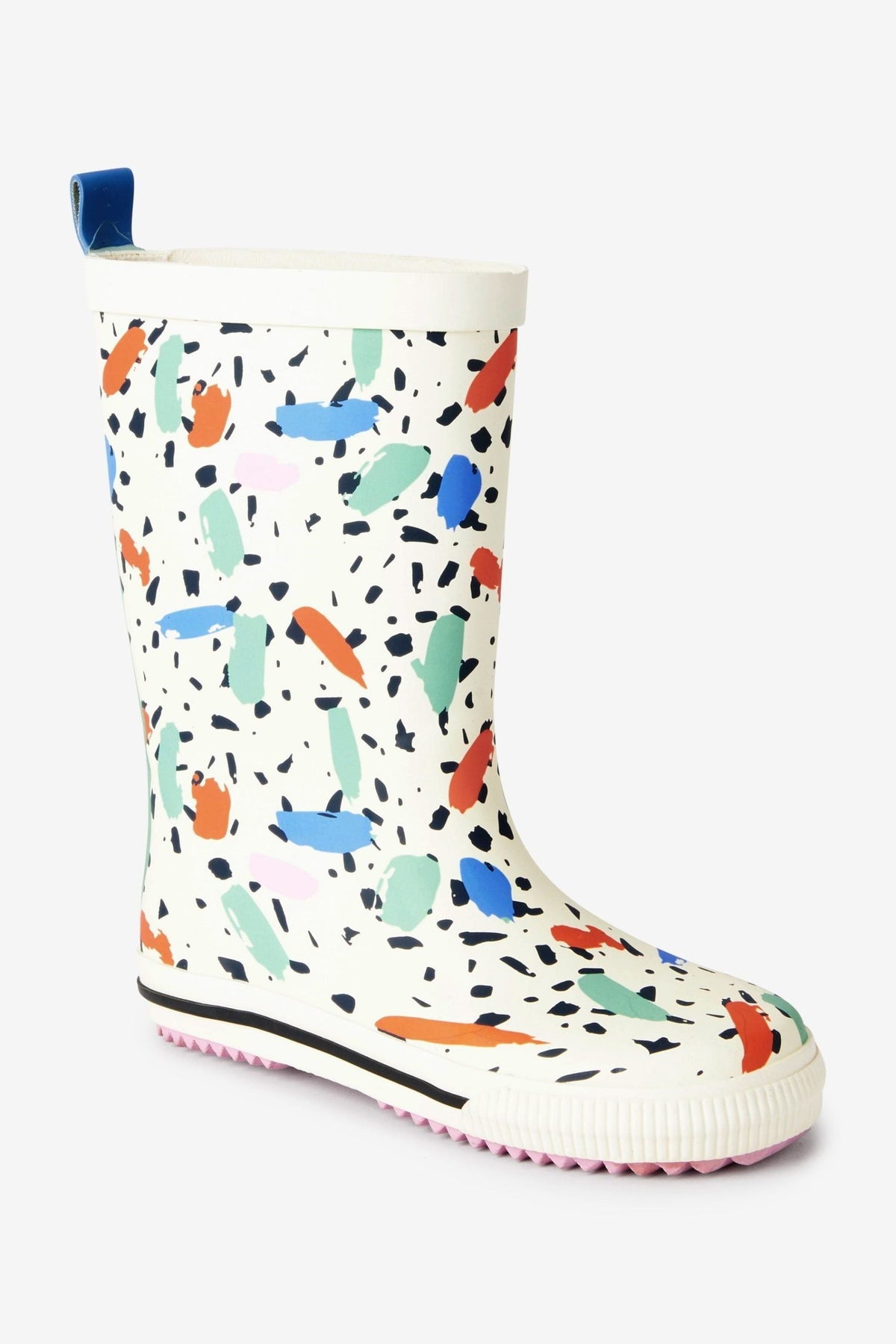 Dinossi - Regenstiefel für Mädchen mit Konfetti-Print - 32 