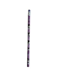 Dinossi Kuromi – HB-Bleistift mit Radiergummi – Dunkelviolett