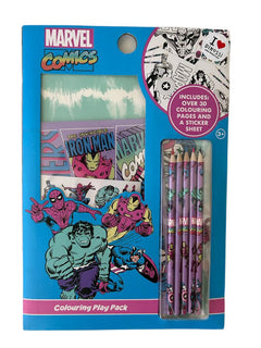 Dinossi - Marvel Buntstifte und Malbuch-Set