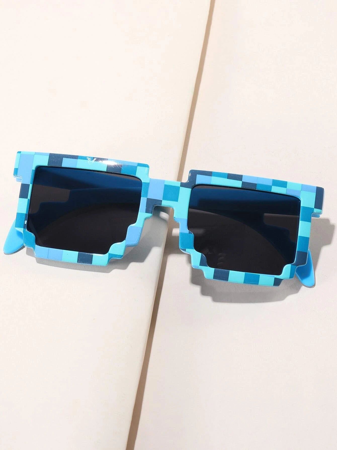 Dinossi - Minecraft Sonnenbrille Blau 