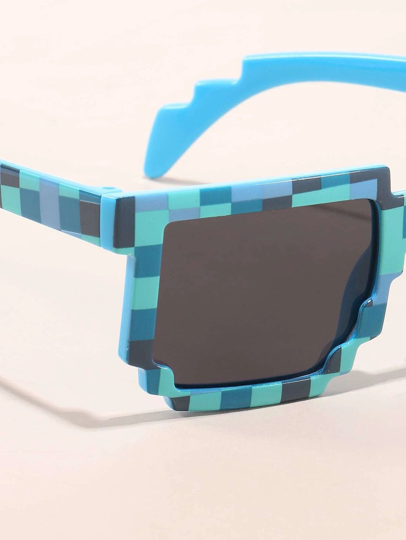 Dinossi - Minecraft Sonnenbrille Blau 