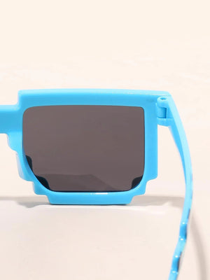 Dinossi - Minecraft Sonnenbrille Blau 