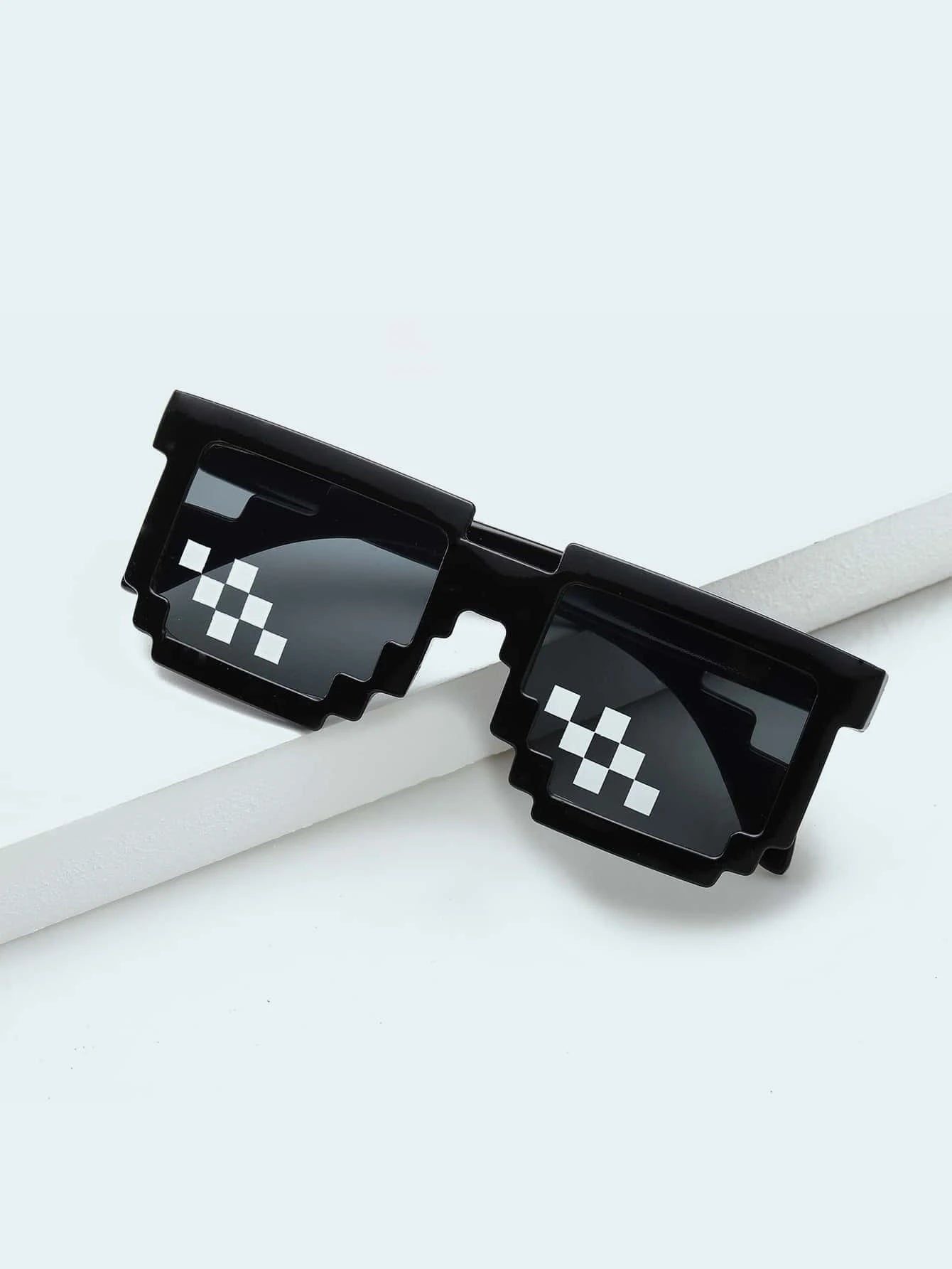 Dinossi - Minecraft Sonnenbrille Schwarz 