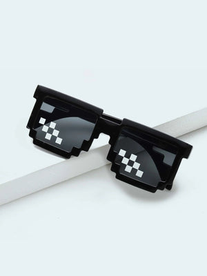 Dinossi - Minecraft Sonnenbrille Schwarz 