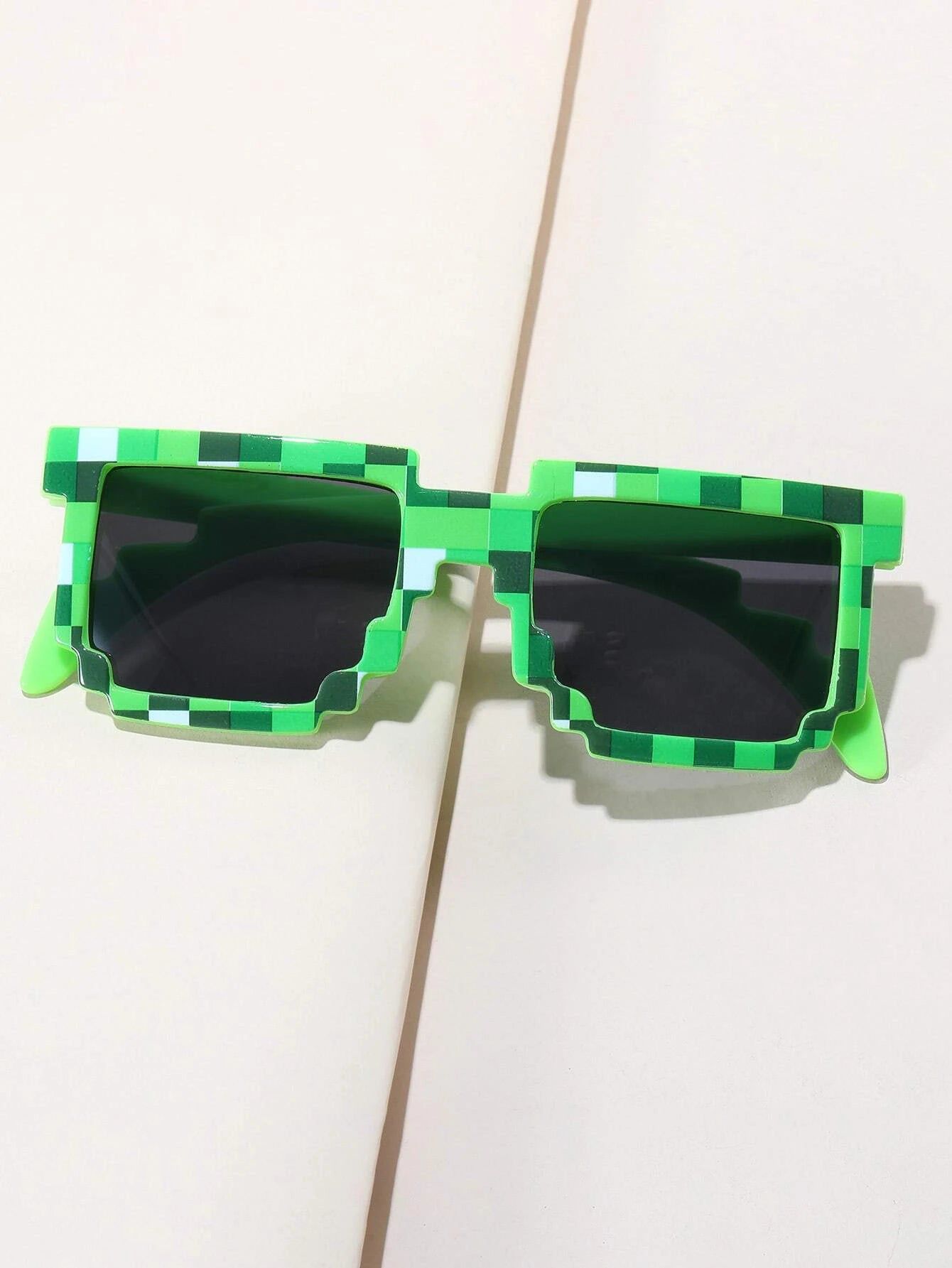 Dinossi - Minecraft Sonnenbrille Grün 