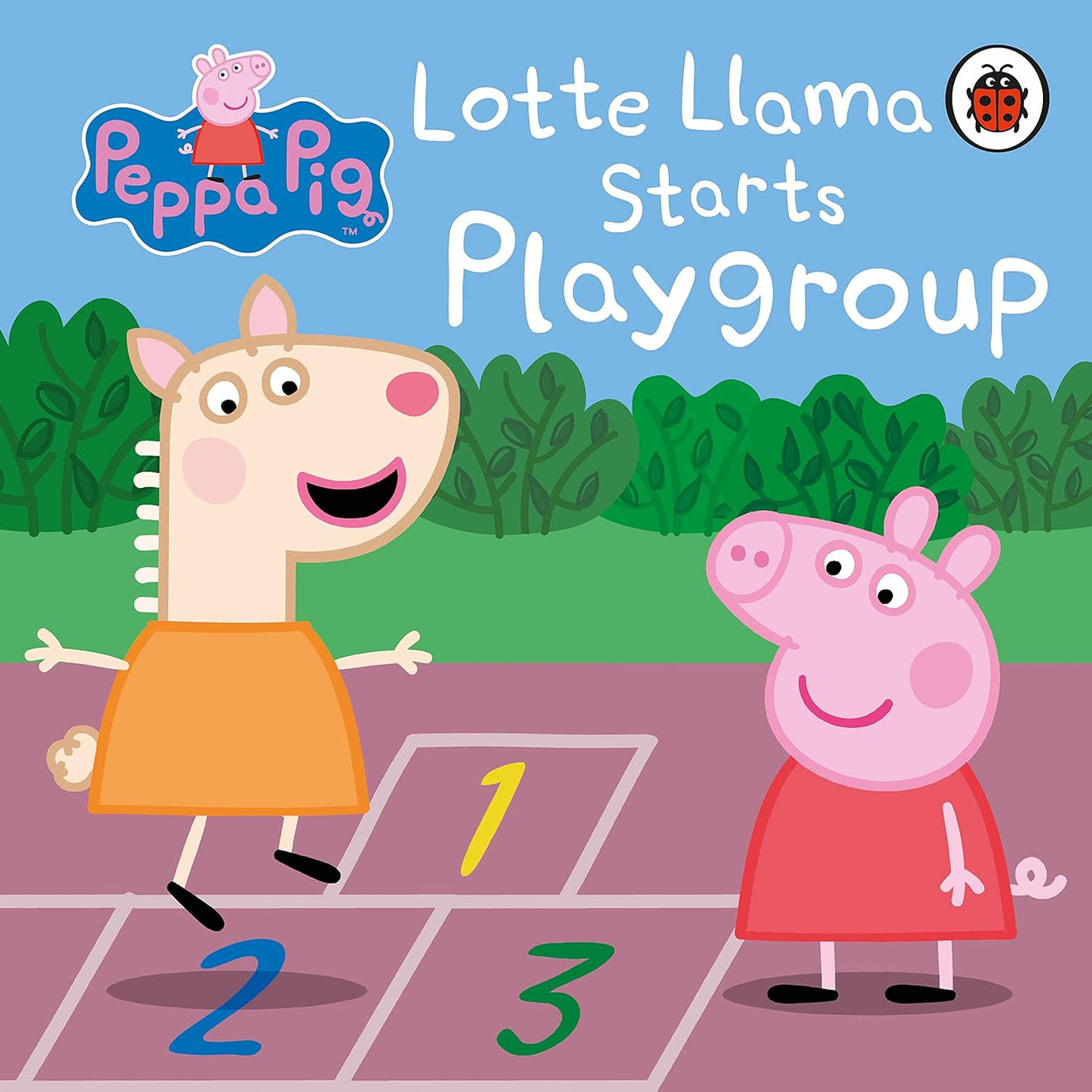 Dinossi - Peppa Pig Lotte Lama beginnt die Spielgruppe Englisch Bilderbuch