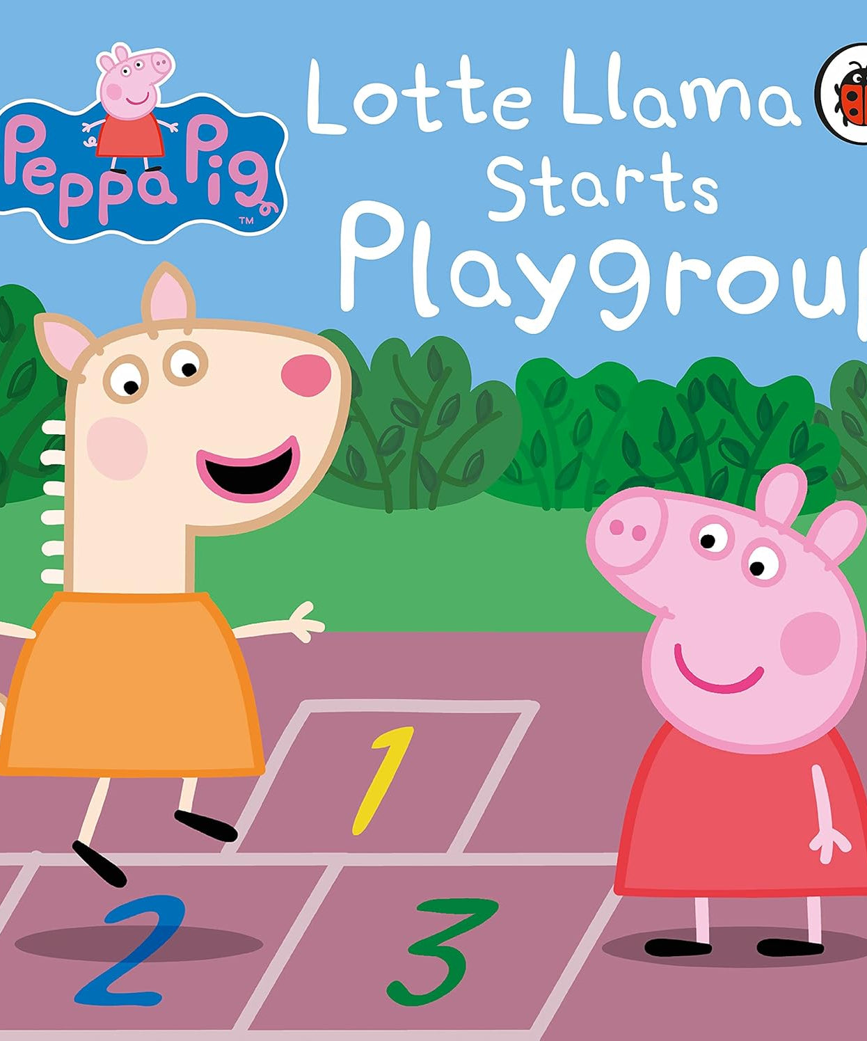 Dinossi - Peppa Pig Lotte Llama Oyun Grubuna Başlıyor İngilizce Hikaye Kitabı