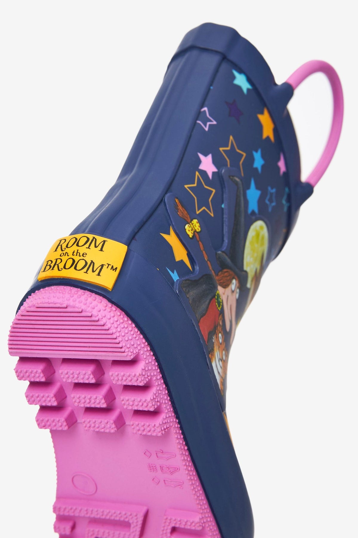 Dinossi – Room Of The Broom Mädchen-Regenstiefel mit süßem Hexenmuster und weicher Sohle – 29 