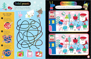 Dinossi - Scratch and Sparkle Englisches Weihnachtsaktivitätenbuch