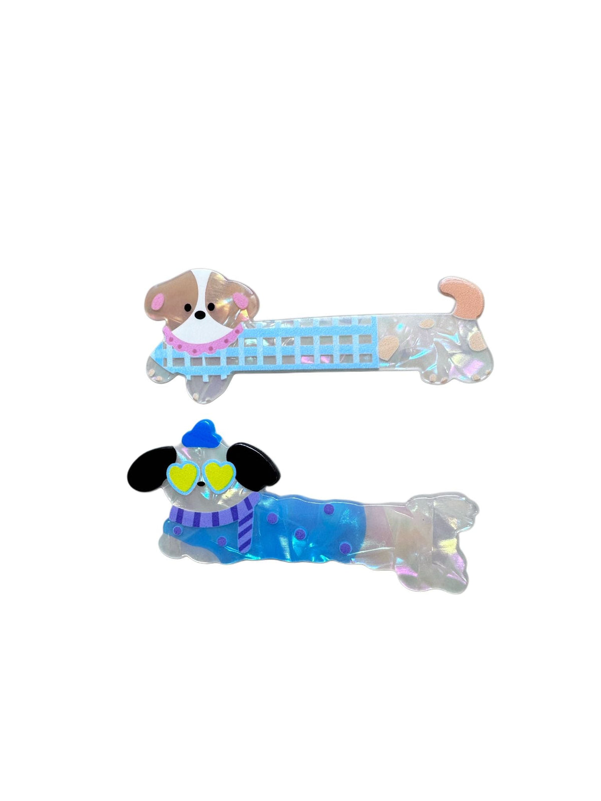 Dinossi – Sausage Dogs 2-teilige Clip-Schnalle