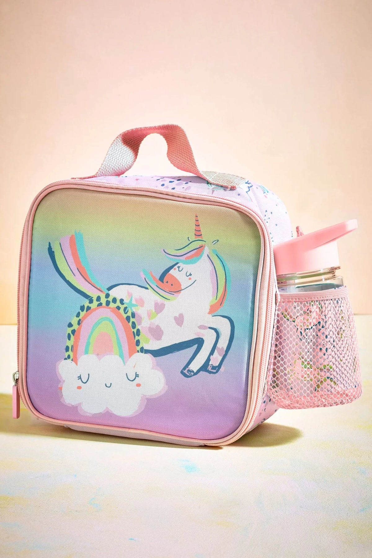 Dinossi - Süße Einhorn Brotdose und BPA-freie Trinkflasche Set