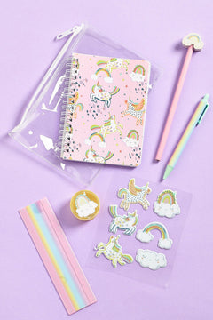 Dinossi - Süßes Einhorn-Briefpapier-Set