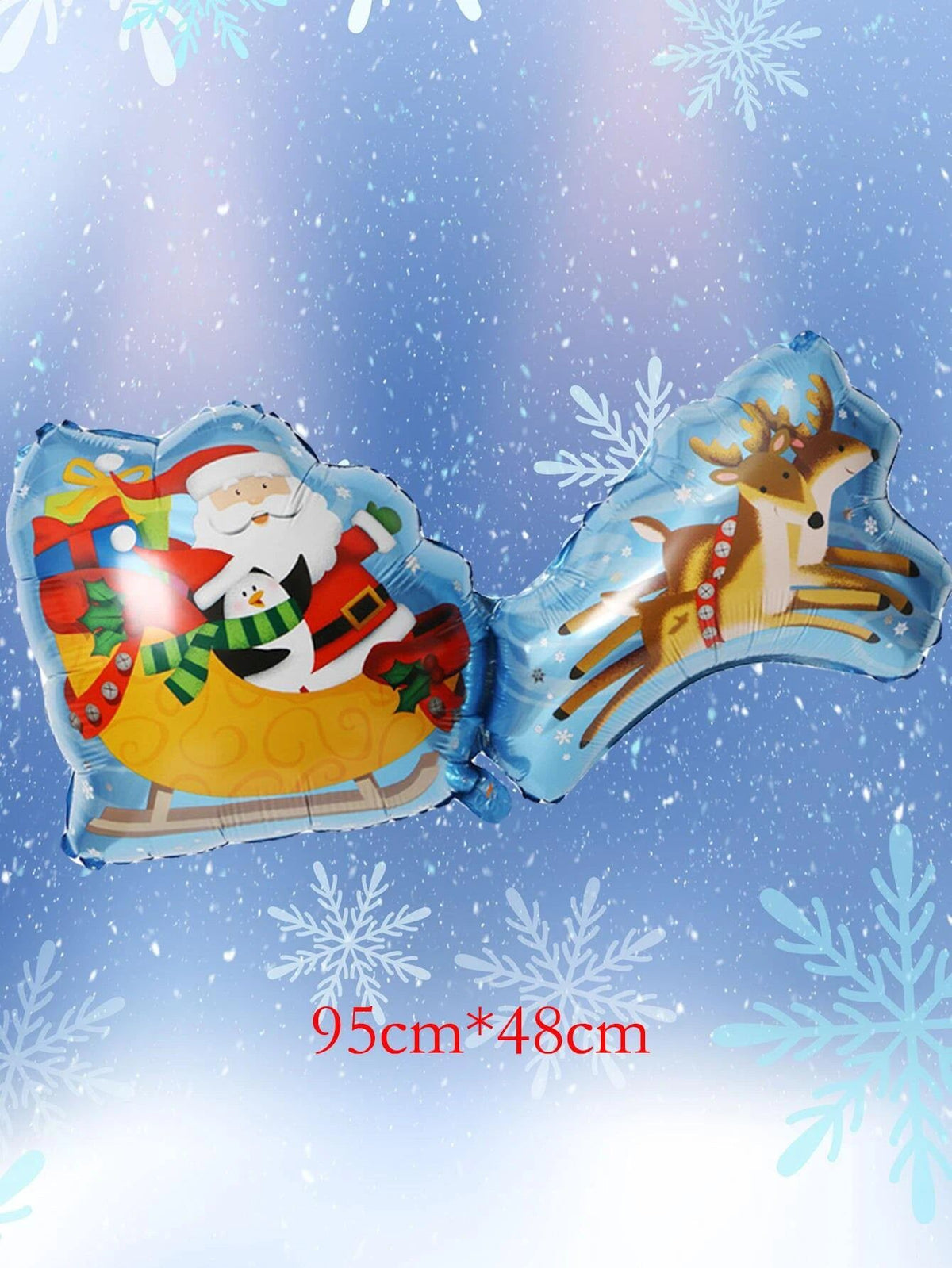 Dinossi - Weihnachts-Weihnachtsmann 95 CM Dekoballon 