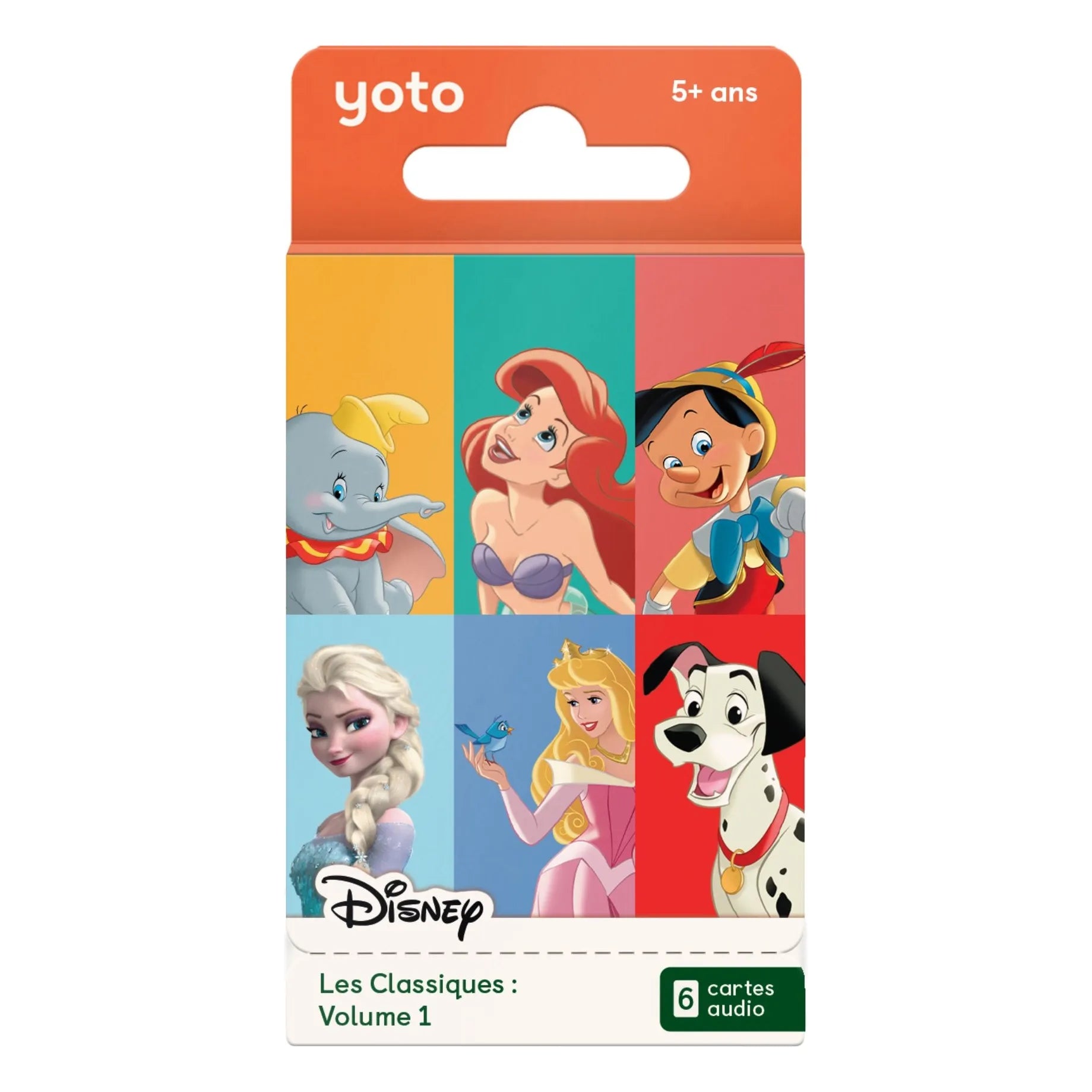 Yoto Player – Disney Klassiker Band 1 Karten – 6er-Pack