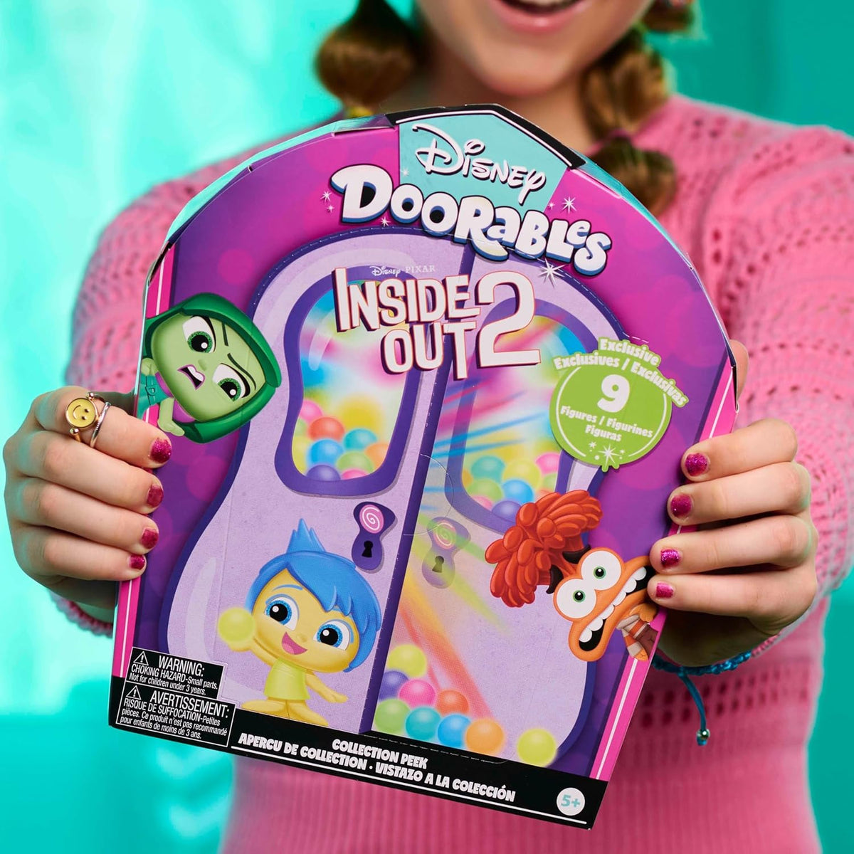 Disney - Disney Doorables Inside Out 2 Sammlung 9 Charakter Spielzeug