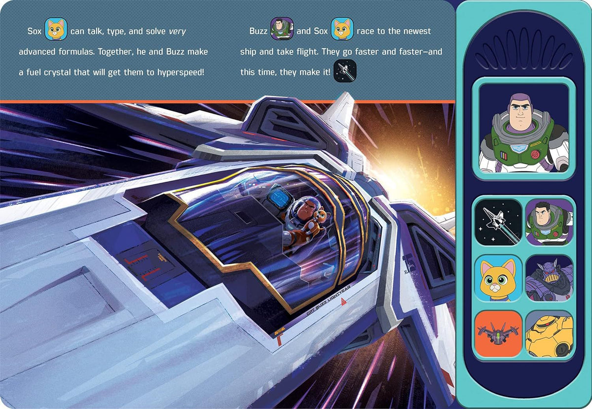 Disney Pixar Buzz Lightyear – To Infinity and Beyond Interaktives Hörbuch auf Englisch